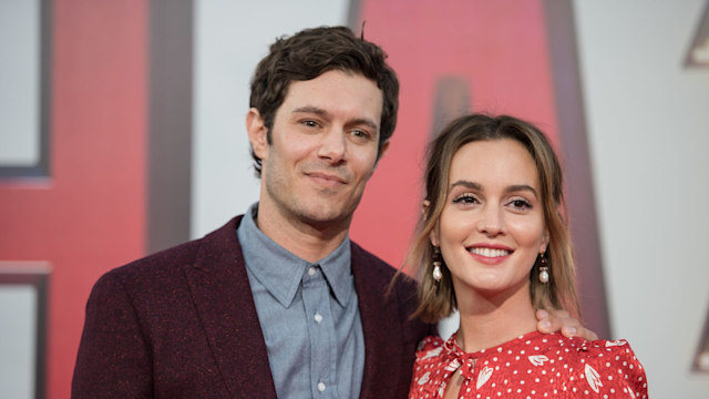 Adam Brody and Leighton Meester on the red carpet