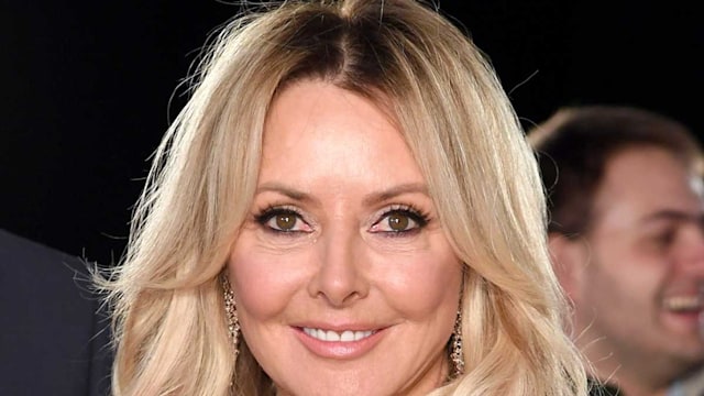 carol vorderman red carpet