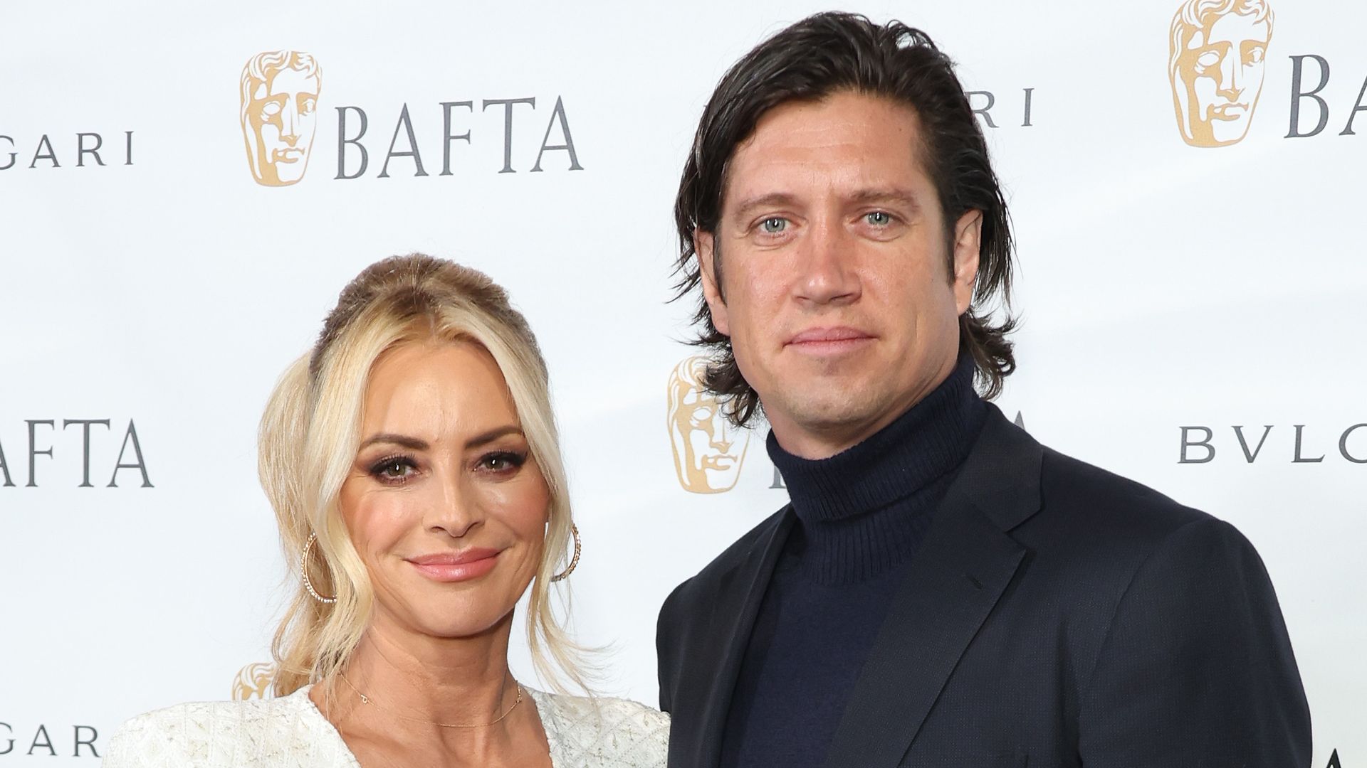 Tess Daly and Vernon Kay at the Academy Film Awards Gala Dinner in March 2022 