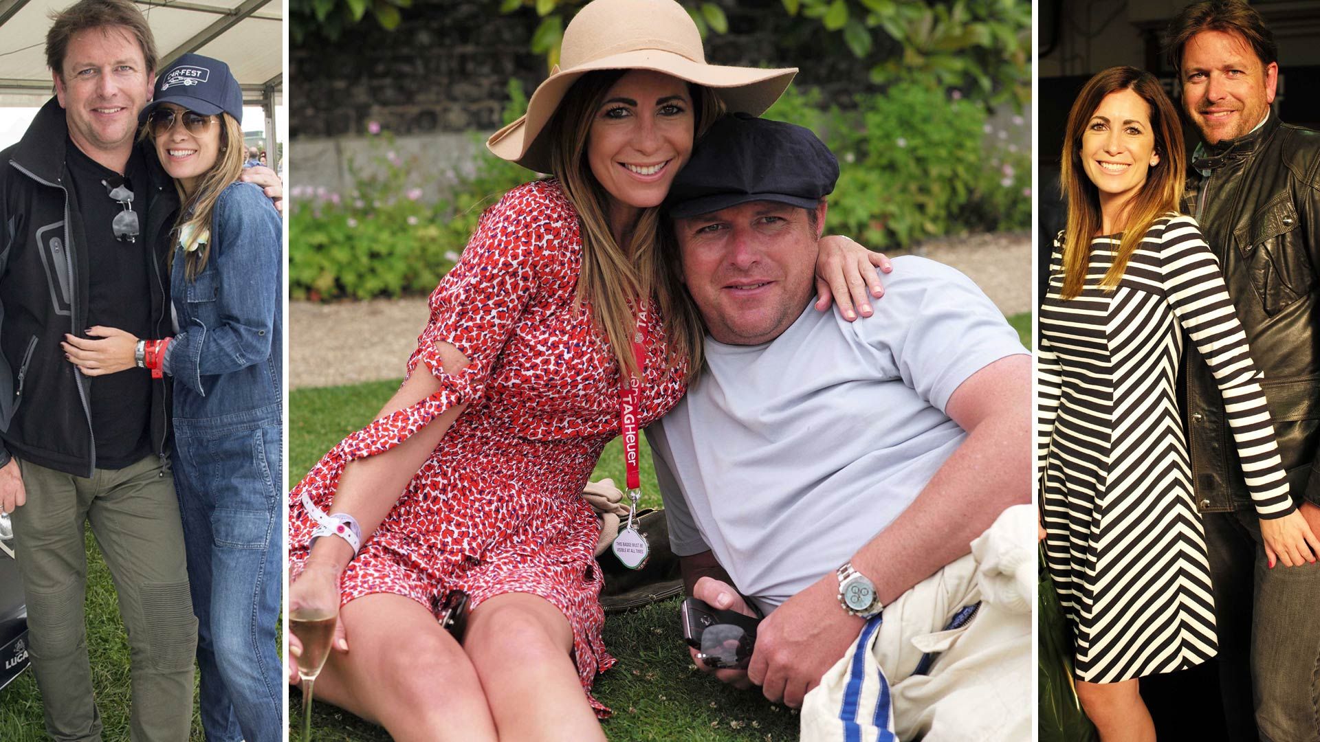James Martin's rare PDAs with his girlfriend Louise