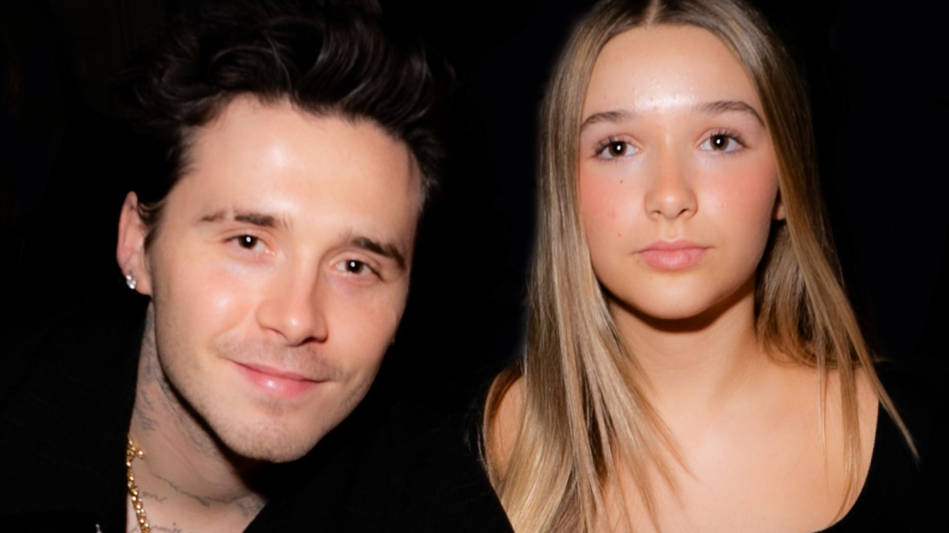 Brooklyn Beckham, Harper Beckham