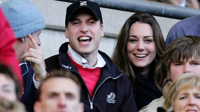 Prince Harry joins Prince William and Kate Middleton at 2017 RBS Six Nations Championship match between England and Italy 