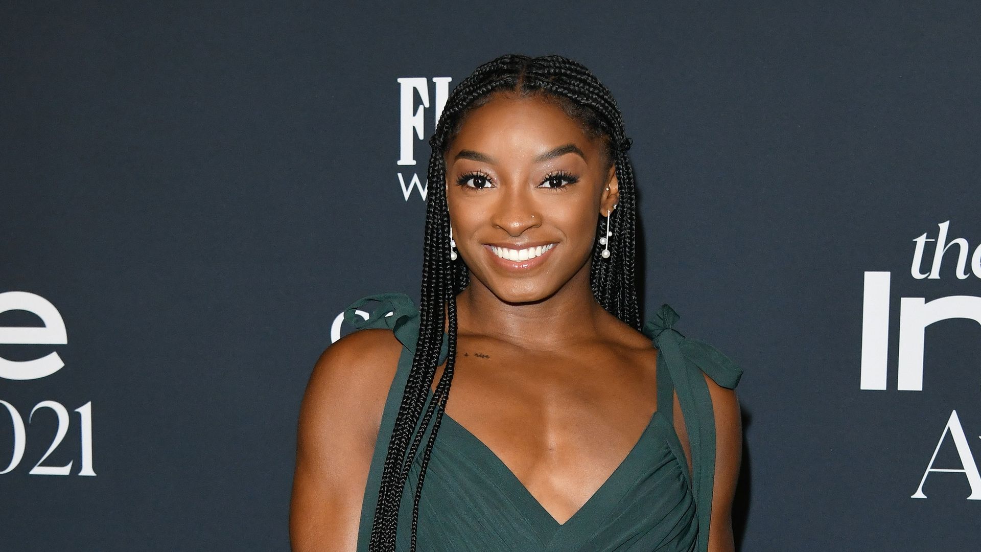 Simone Biles attends the 6th Annual InStyle Awards on November 15, 2021 in Los Angeles, California