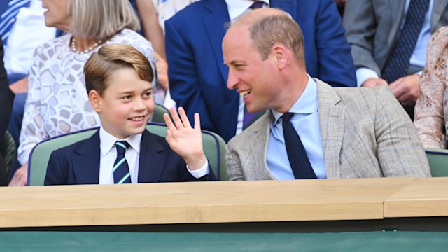 Prince William Prince George wimbledon