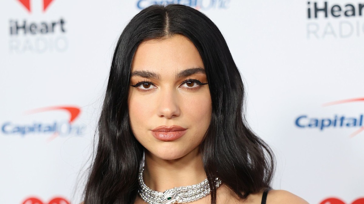 Dua Lipa is absolutely glorious in tiny bikini and sheer cover-up in ...