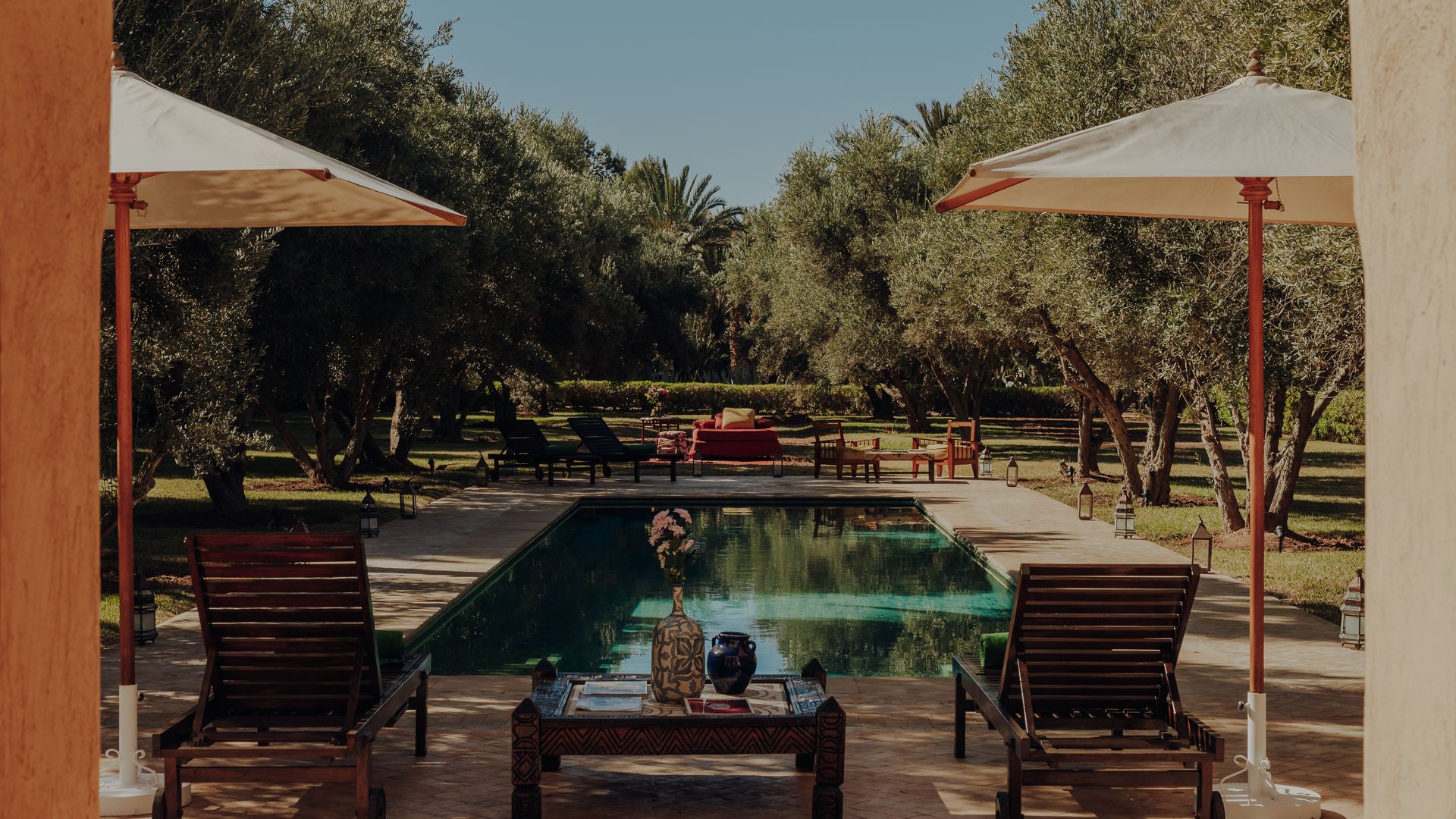 The pool at Casa Memoria