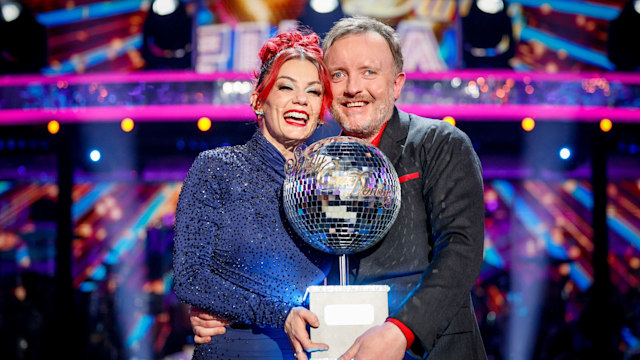 Dianne and Chris scooped the Glitterball trophy on Saturday