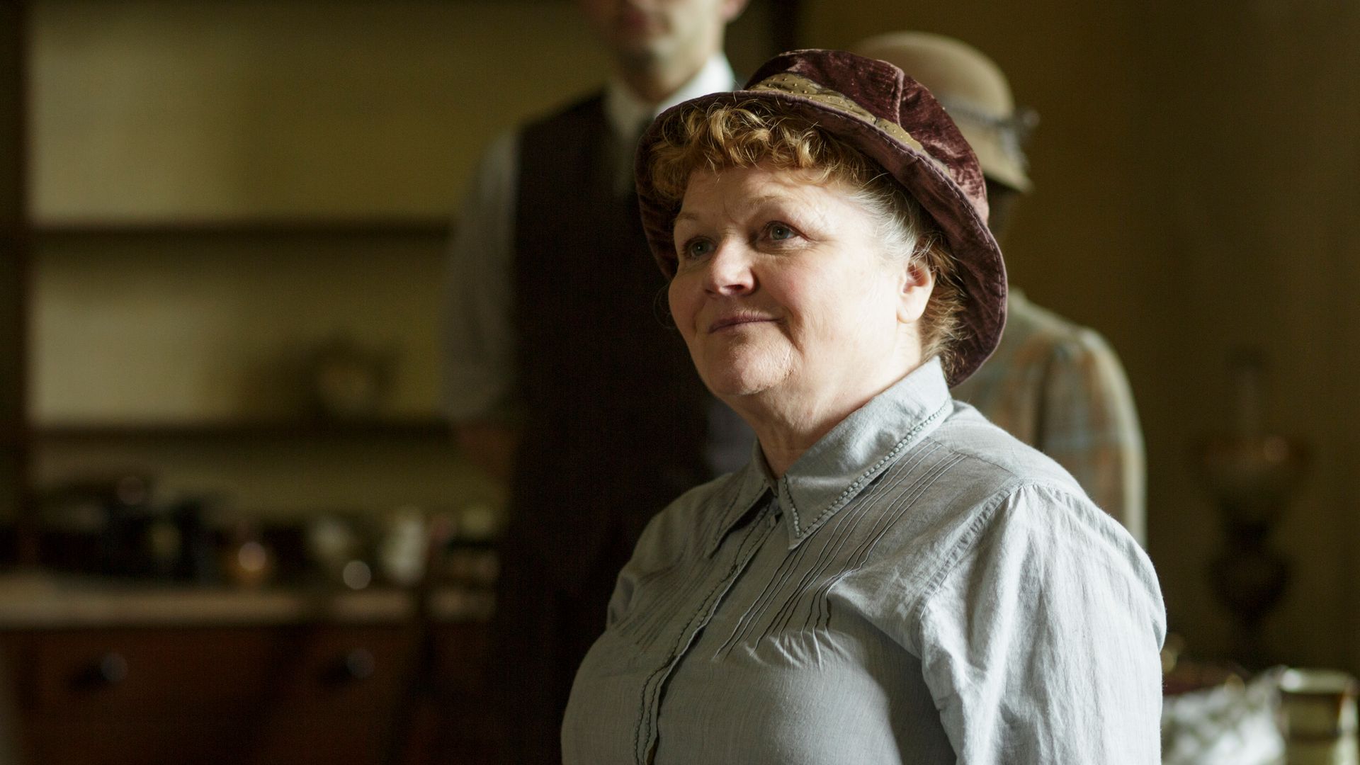 Lesley Nicol as Mrs Patmore in Downton Abbey