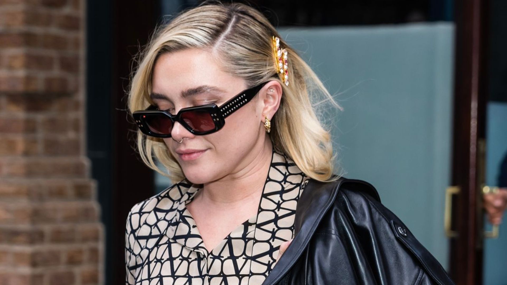 florence pugh wearing valentino nyc march 2023