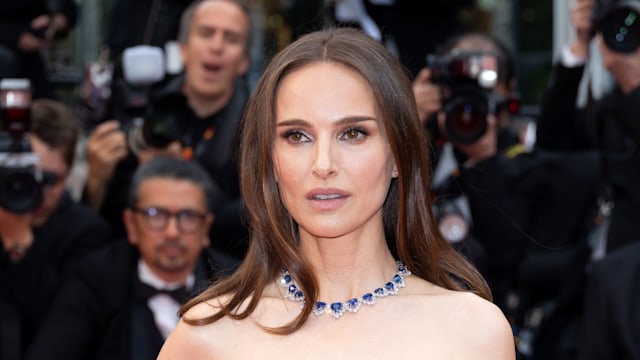 Natalie Portman attends the "The Zone Of Interest" red carpet during the 76th annual Cannes film festival at Palais des Festivals on May 19, 2023 in Cannes, France