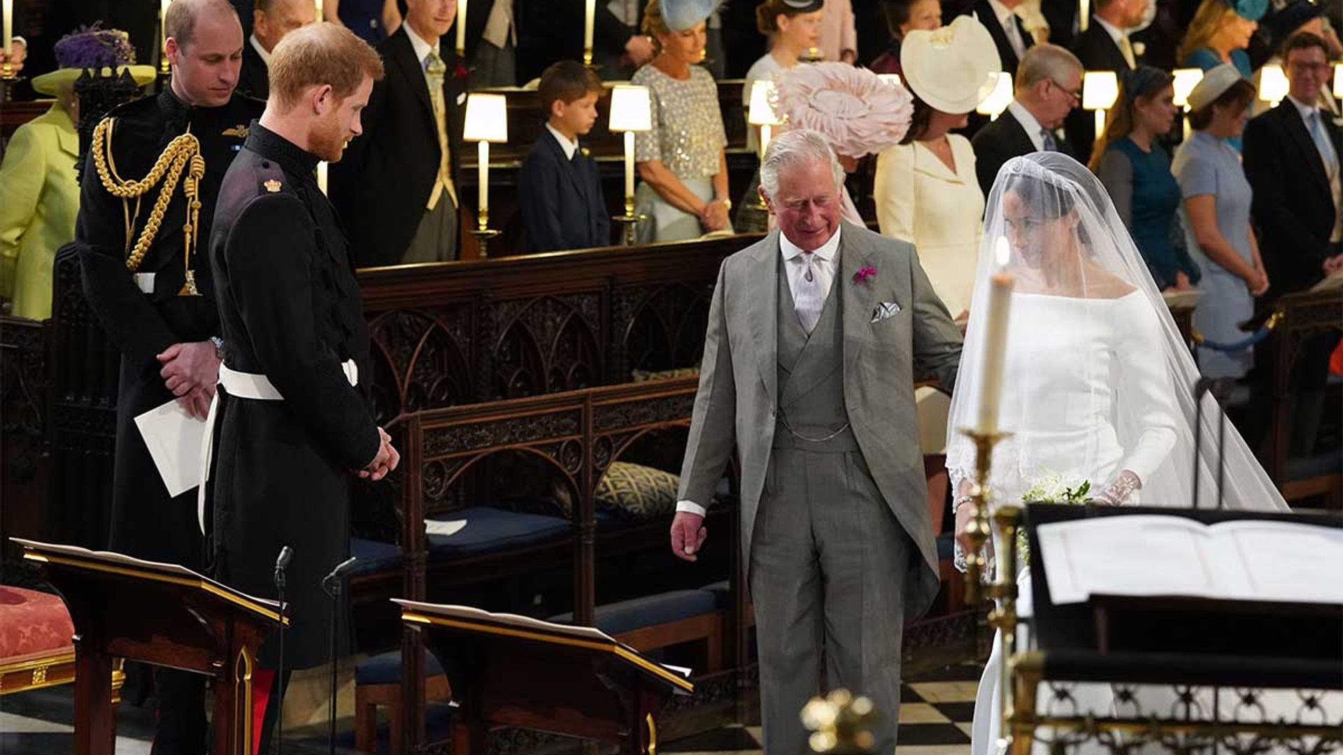 prince charles harry meghan markle wedding