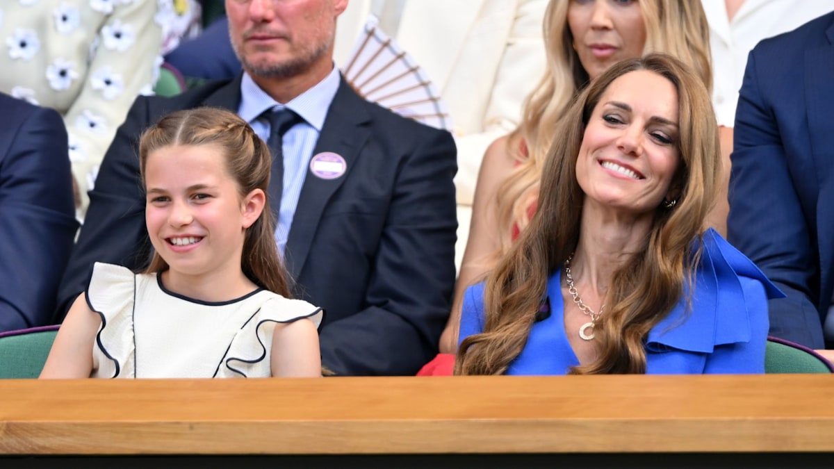 Princess Kate's tender moment with Princess Charlotte caught on camera