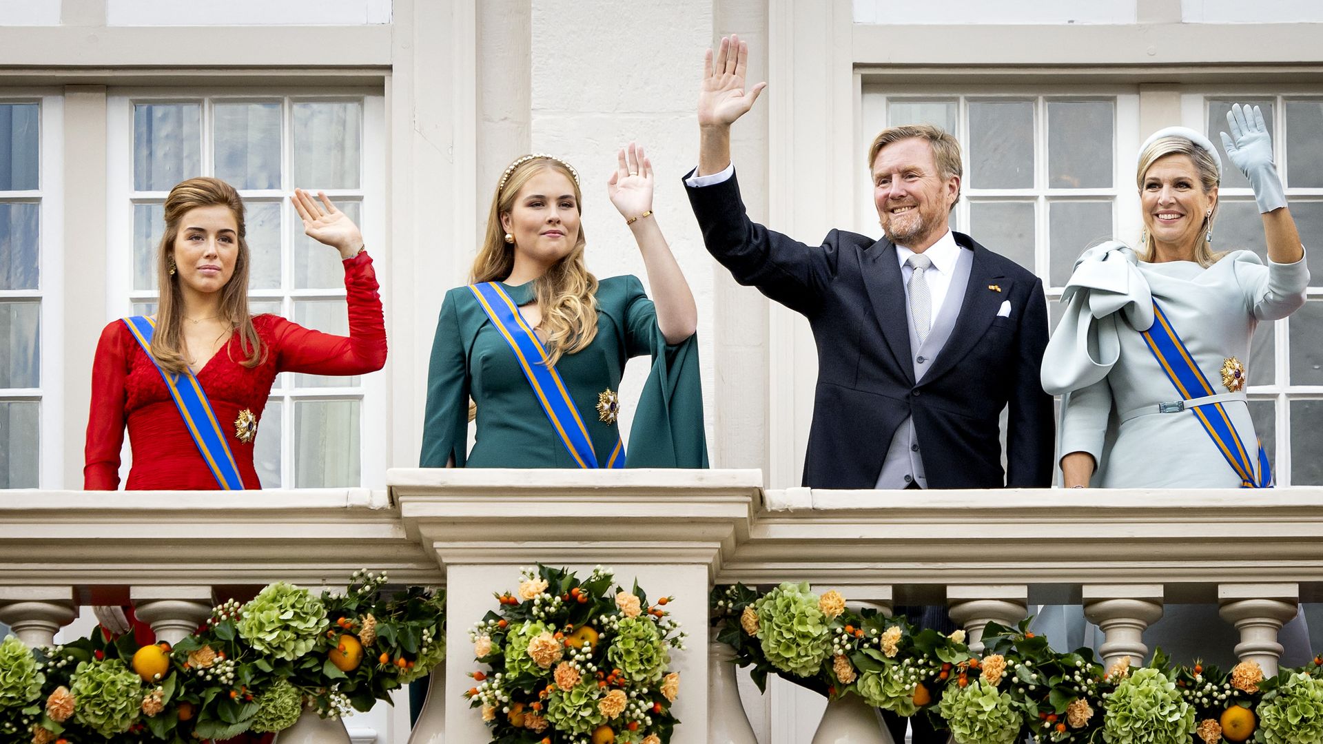 King Willem-Alexander and Queen Maxima's youngest daughter was absent from the festivities