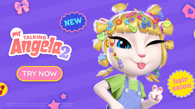 My Talking Angela header