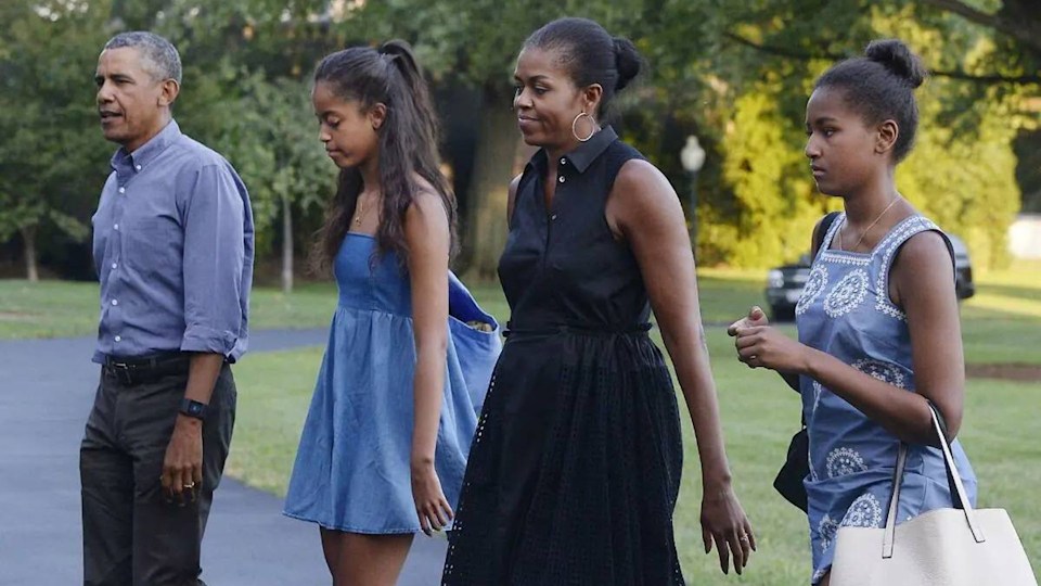 Michelle Obama brings fans to tears with emotional family message involving daughters Malia and Sasha | HELLO!