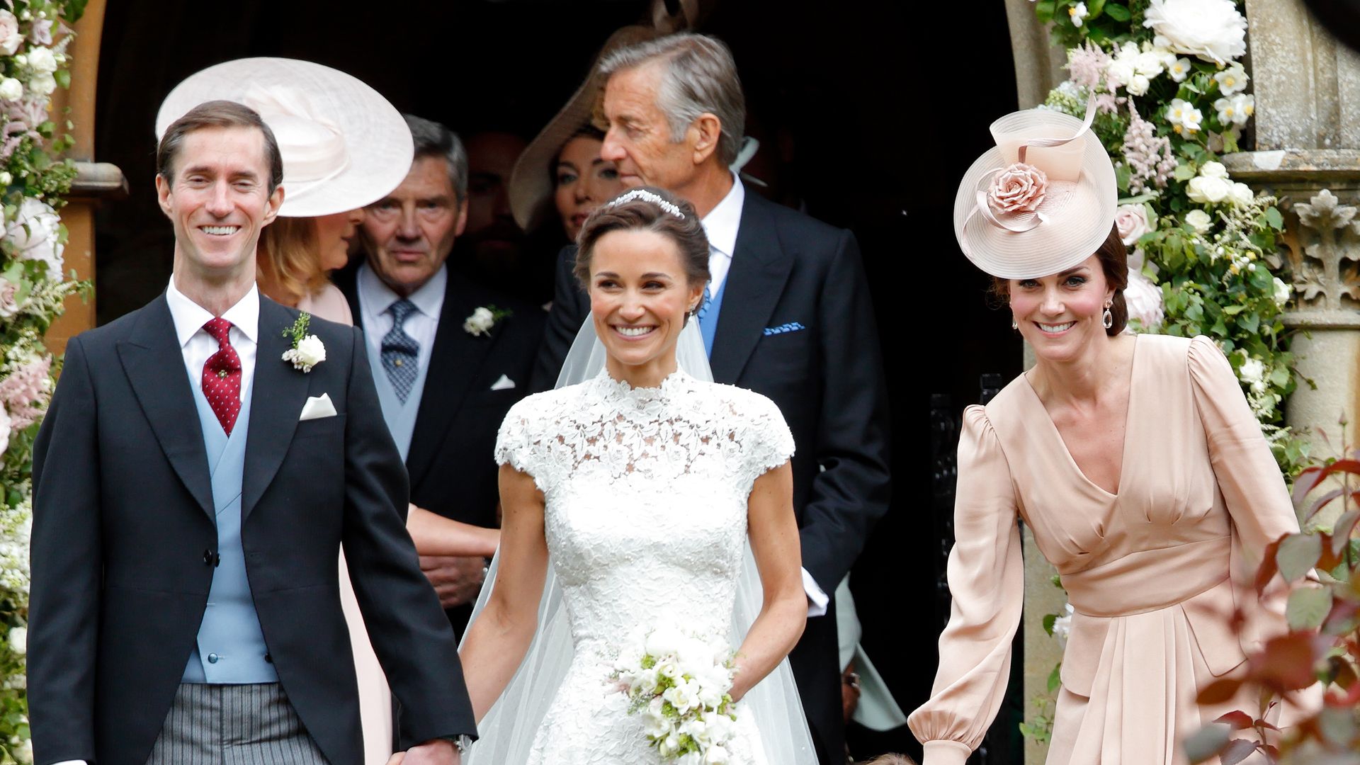 Kate was Pippa's maid of honour