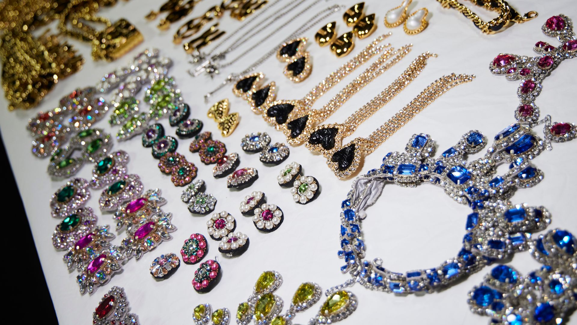 Assortment of jewels  