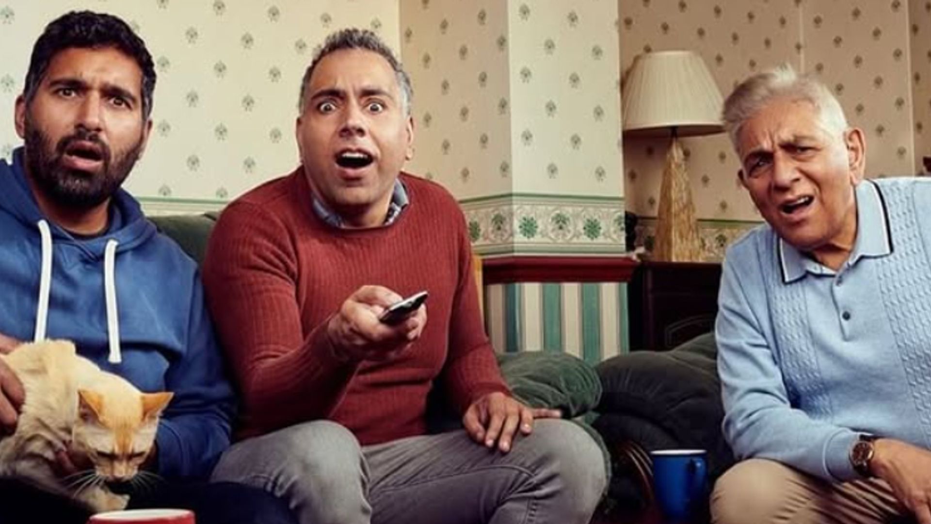 The Siddiqui family from Gogglebox looking sad