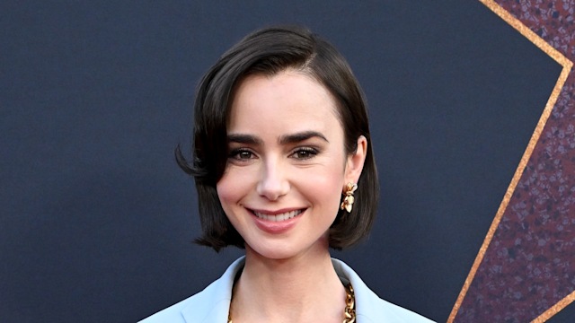 Lily Collins debuts short new hairstyle