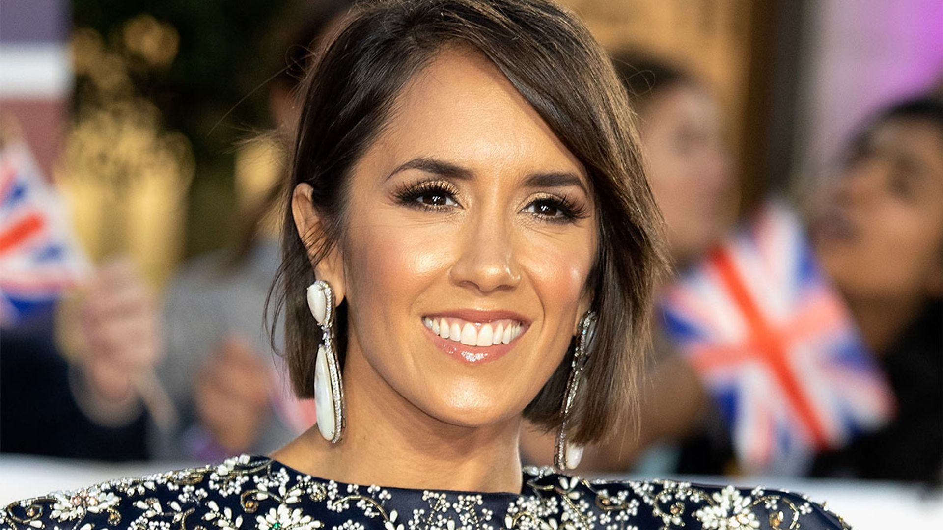 Manrara displays major hair transformation in halter neck pink jumpsuit HELLO!