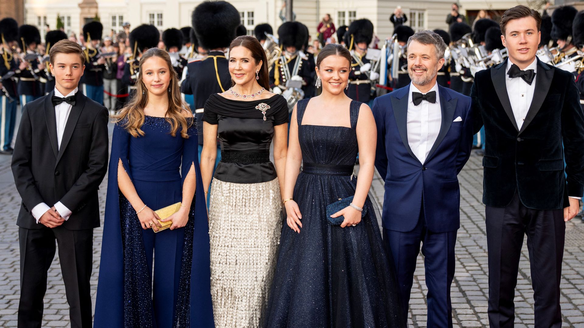 King Frederik and Queen Mary and their kids get ready for Christmas