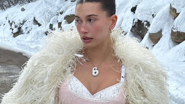 Bubble necklace Hailey Bieber