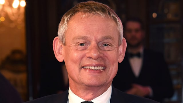Martin Clunes attends the ITV Gala hosted by Jason Manford at London Palladium