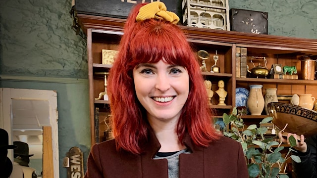 Izzie Balmer on Antiques Road Trip 