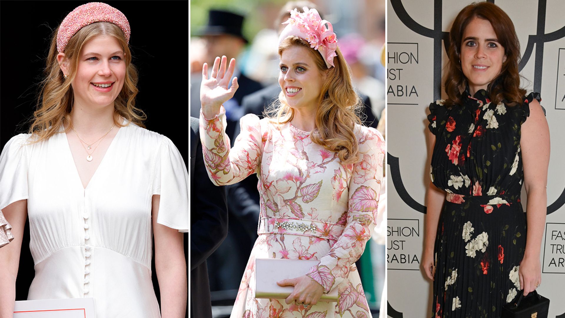 Royal glow-ups! Lady Louise, Princess Beatrice and Princess Eugenie's makeovers through the years thumbnail