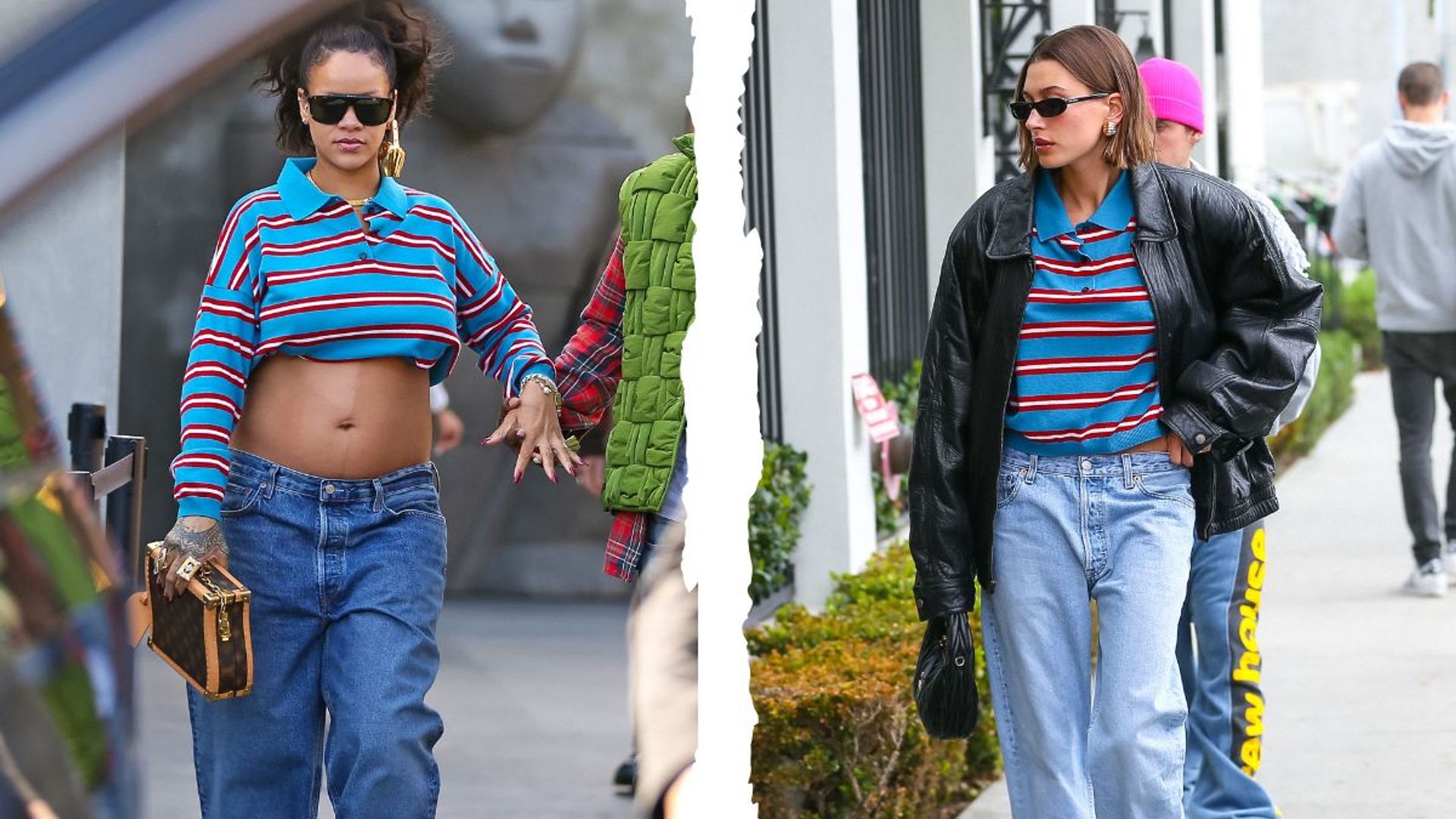 Rihanna and Hailey Bieber wore the same polo shirt, and it's the ultimate  spring wardrobe update - shop now