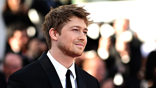 British actor Joe Alwyn arrives for the screening of the film "Kinds of Kindness" at the 77th edition of the Cannes Film Festival