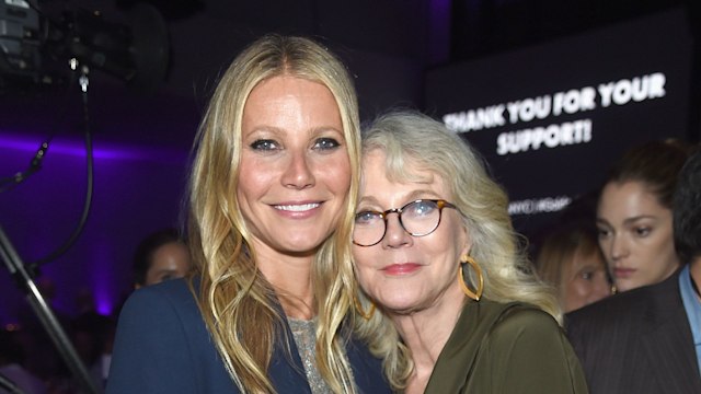 Gwyneth Paltrow (L) and Blythe Danner attend the 11th Annual Golden Heart Awards benefiting God's Love We Deliver on October 16, 2017 in New York City