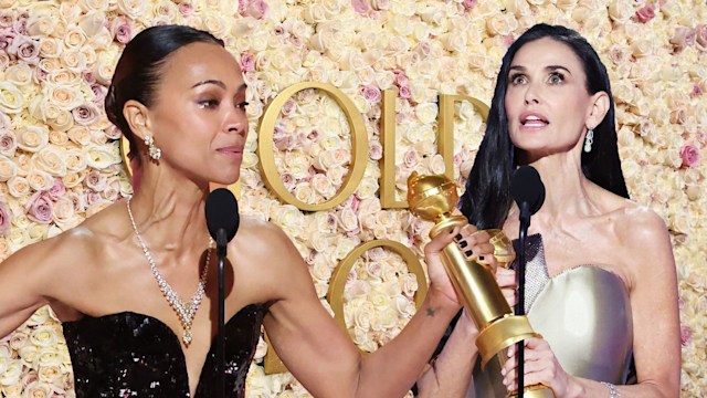 Demi Moore and Zoe Saldana