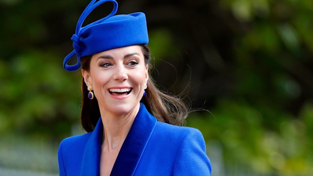 WINDSOR, UNITED KINGDOM - APRIL 09: (EMBARGOED FOR PUBLICATION IN UK NEWSPAPERS UNTIL 24 HOURS AFTER CREATE DATE AND TIME) Catherine, Princess of Wales attends the traditional Easter Sunday Mattins Service at St George's Chapel, Windsor Castle on April 9, 2023 in Windsor, England. (Photo by Max Mumby/Indigo/Getty Images)