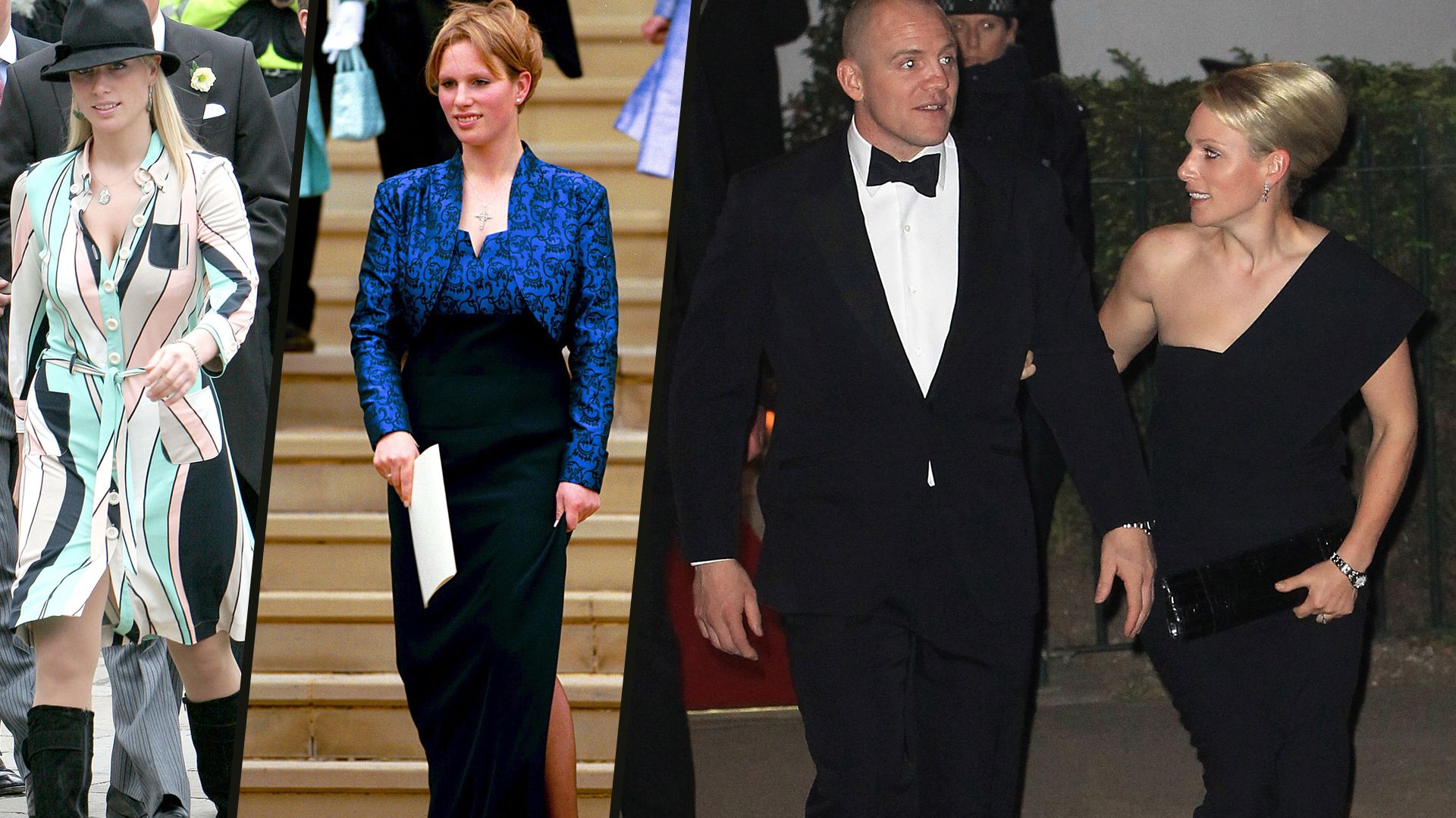 Zara Tindall's wedding guest outfits