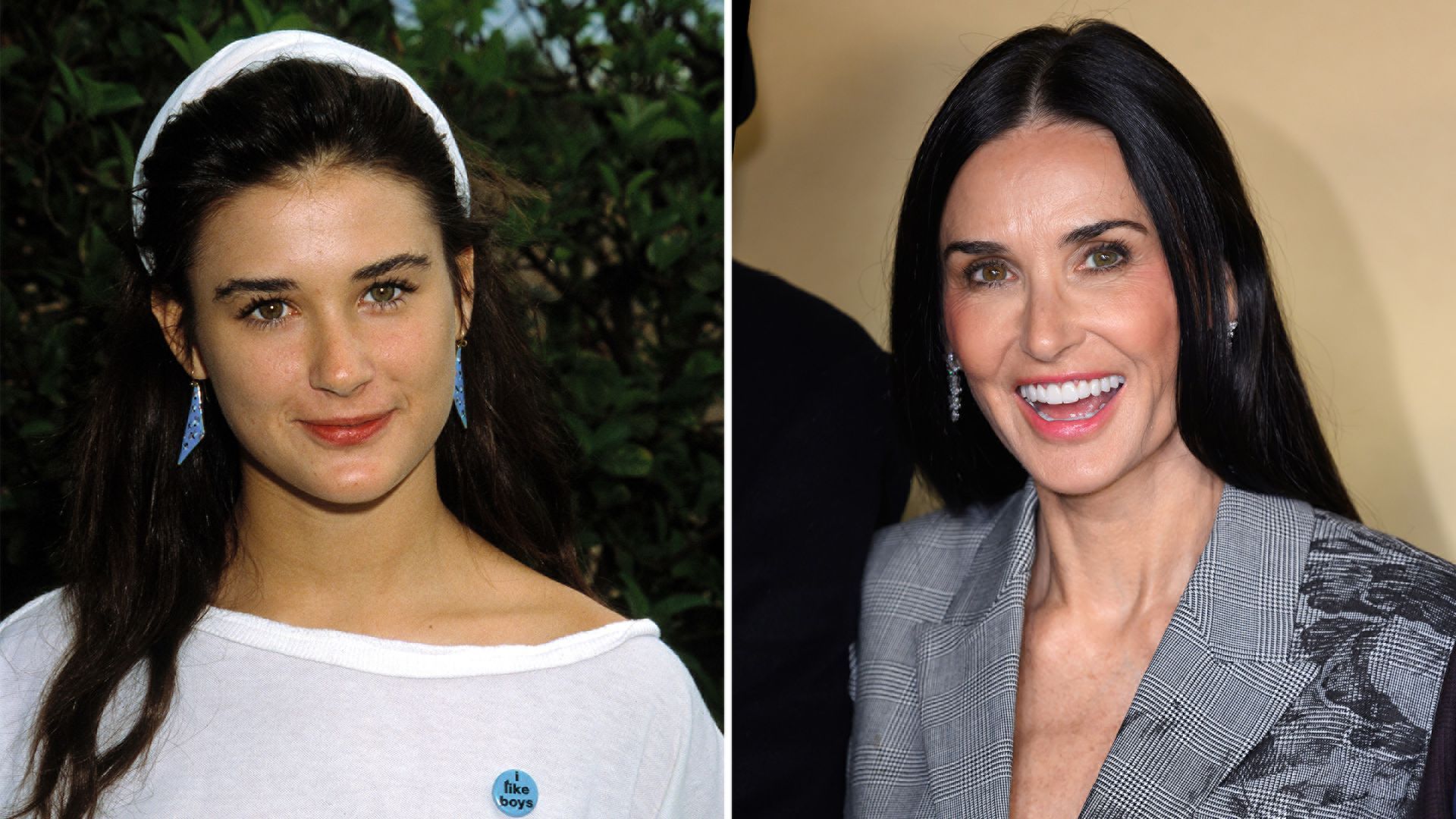 Demi Moore’s iconic transformation over the years — from androgynous crop to ultra-long tresses