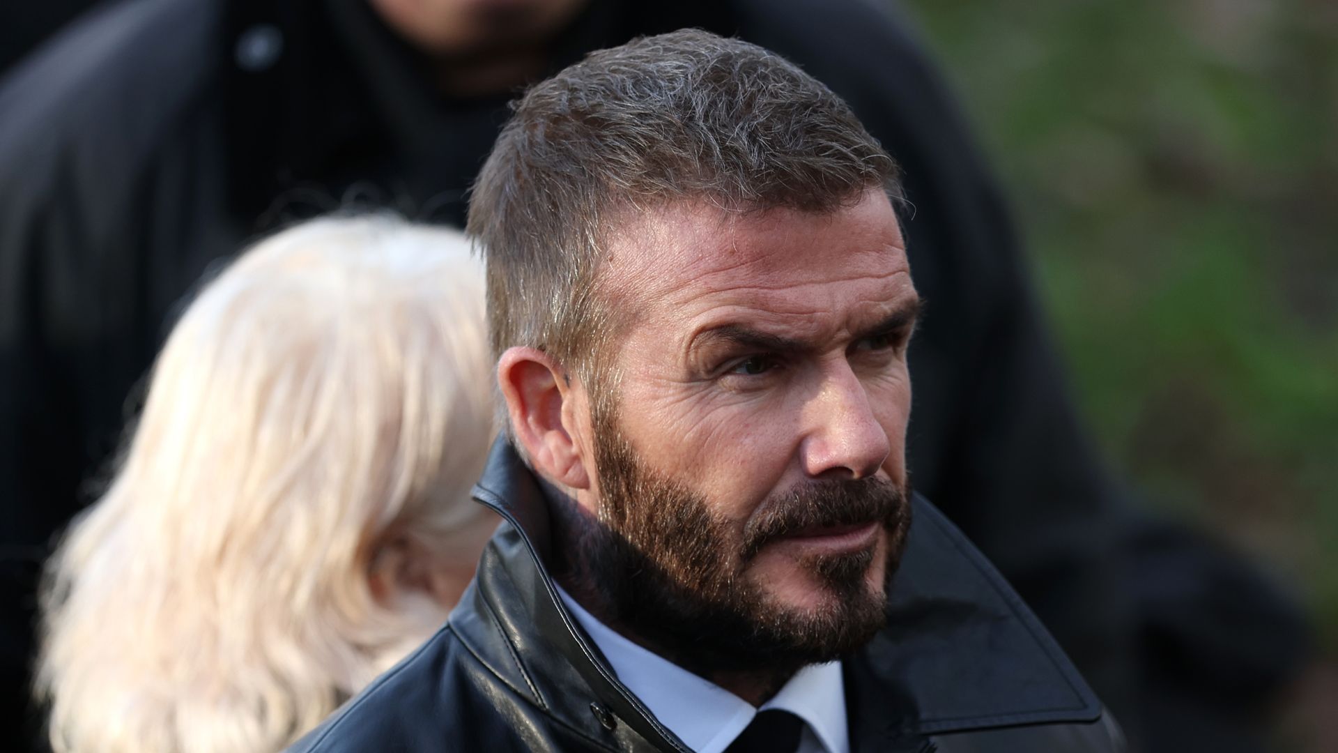 David Beckham pictured for the first time since being blocked by son, Brooklyn amid feud