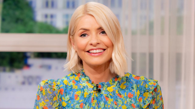 holly willoughby floral dress on this morning