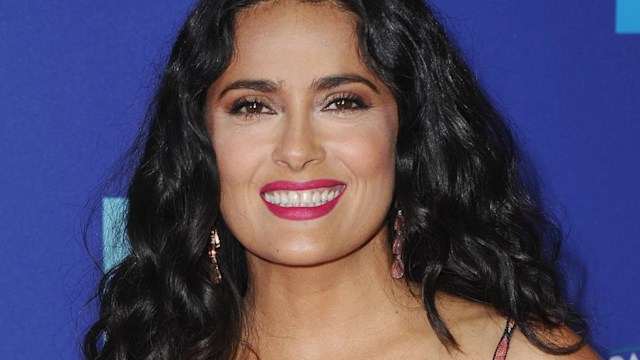 salma hayek selfie sparks reaction