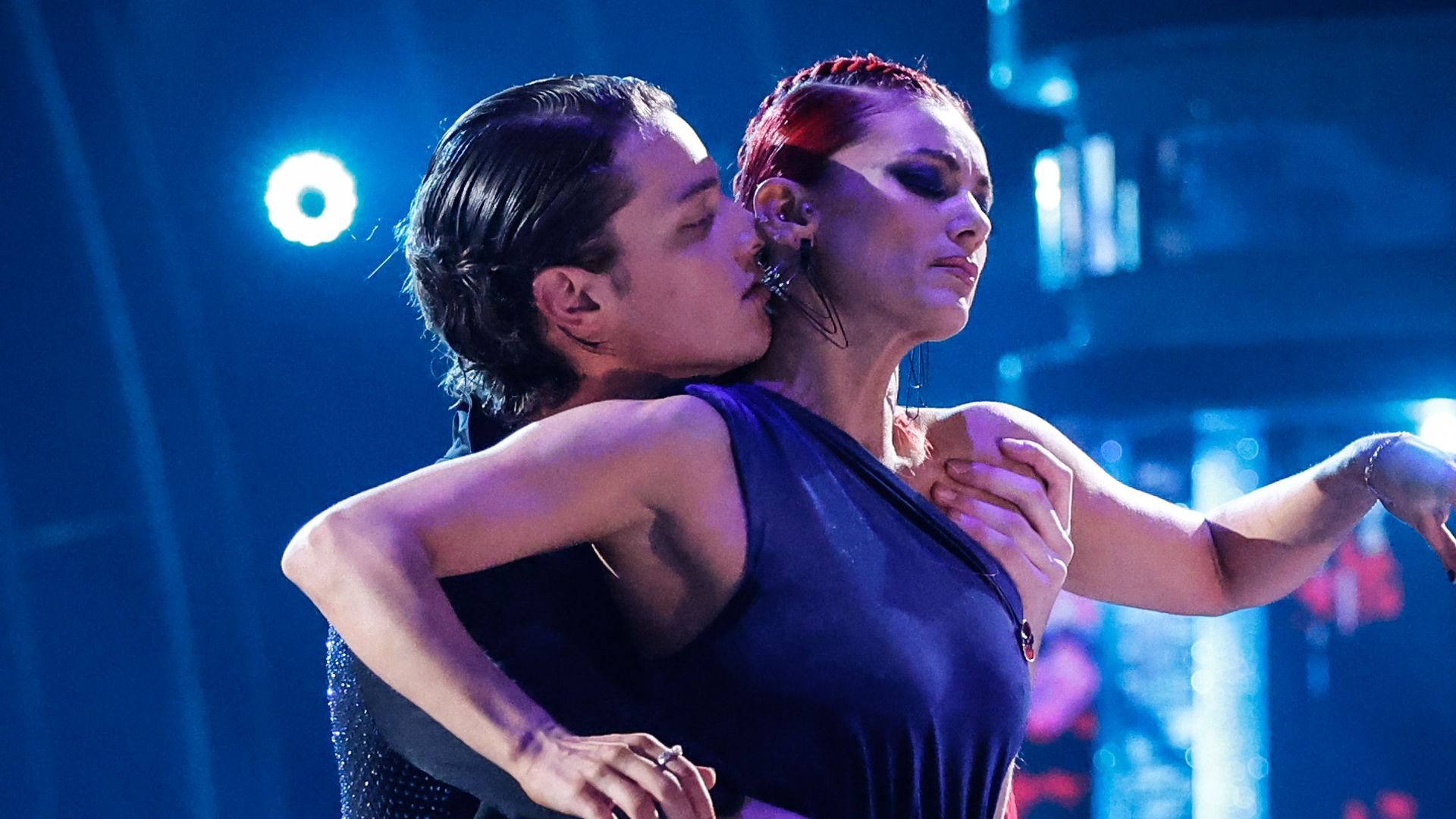 Bobby Brazier and Dianne Buswell dancing the Argentine Tango