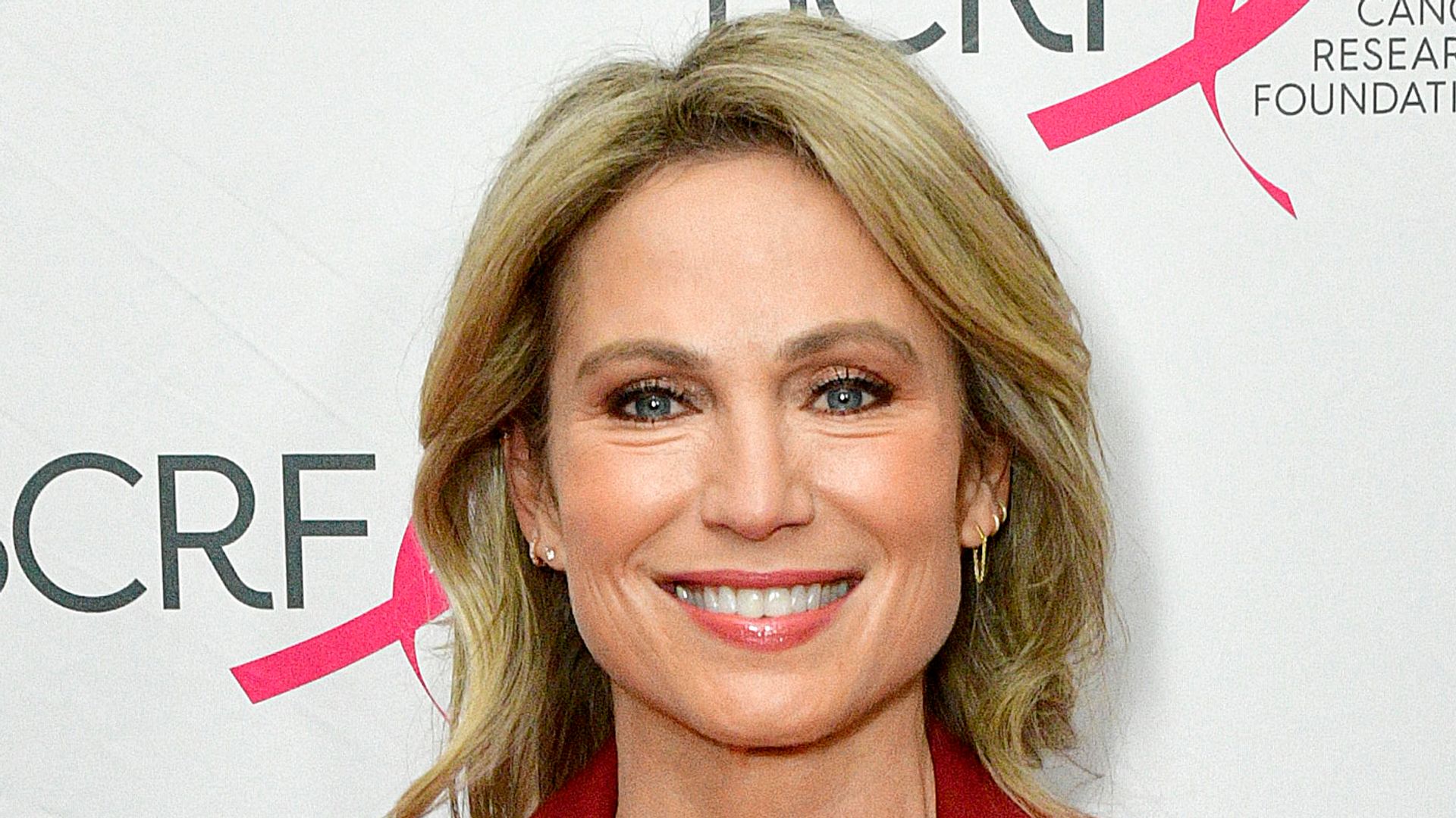 Amy Robach attends the Breast Cancer Research Foundation (BCRF) New York Symposium & Awards Luncheon at New York Hilton Midtown on October 27, 2022 in New York City