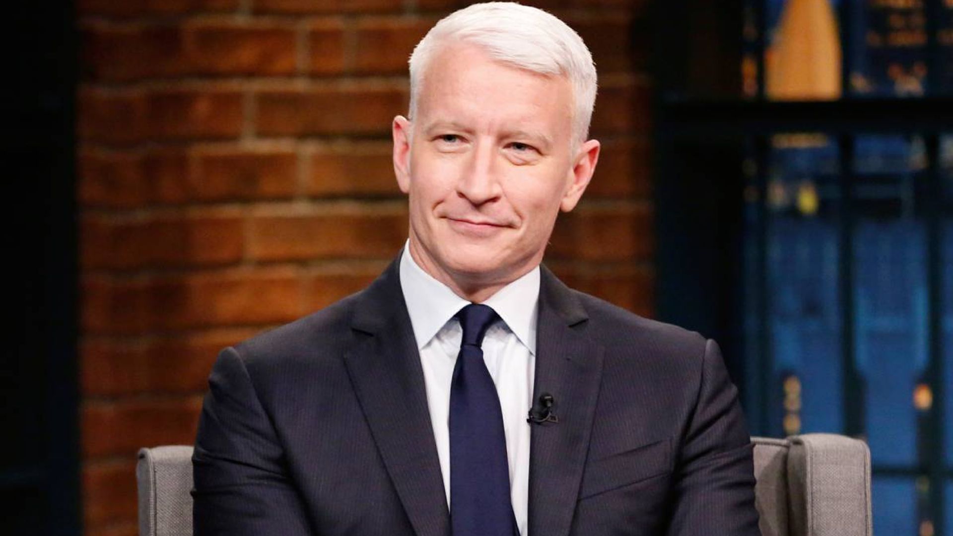 anderson cooper revelation son live on air