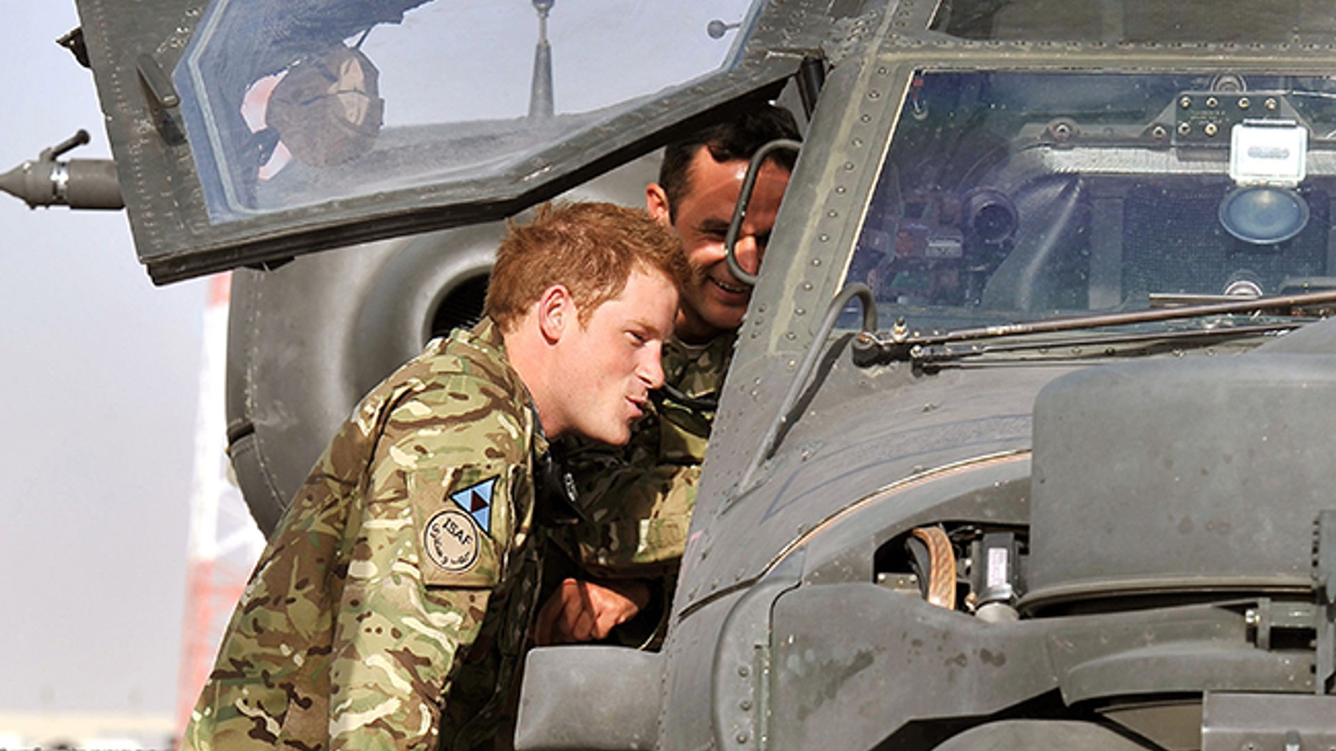 prince harry afghanistan helicopter