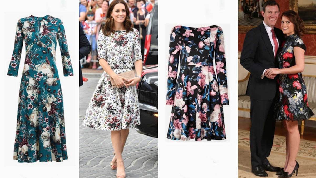 Erdem Floral Dresses Loved By Kate Middleton, Princess Eugenie Are On