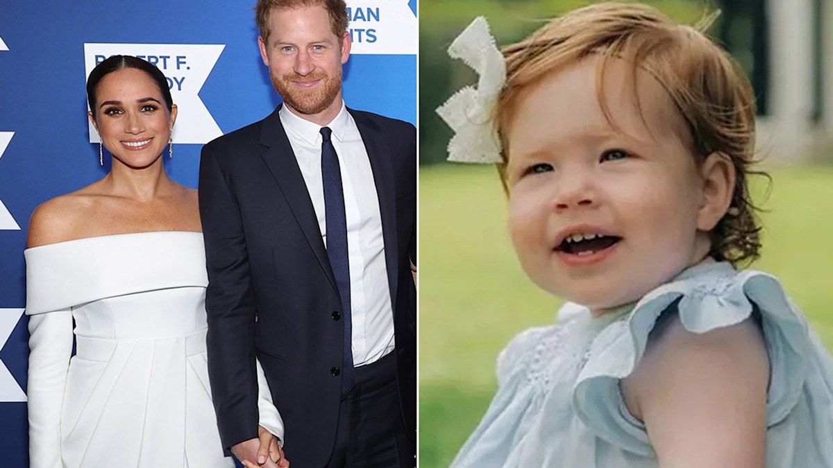 Princess Lilibet pulls endless adorable faces in precious rare clip