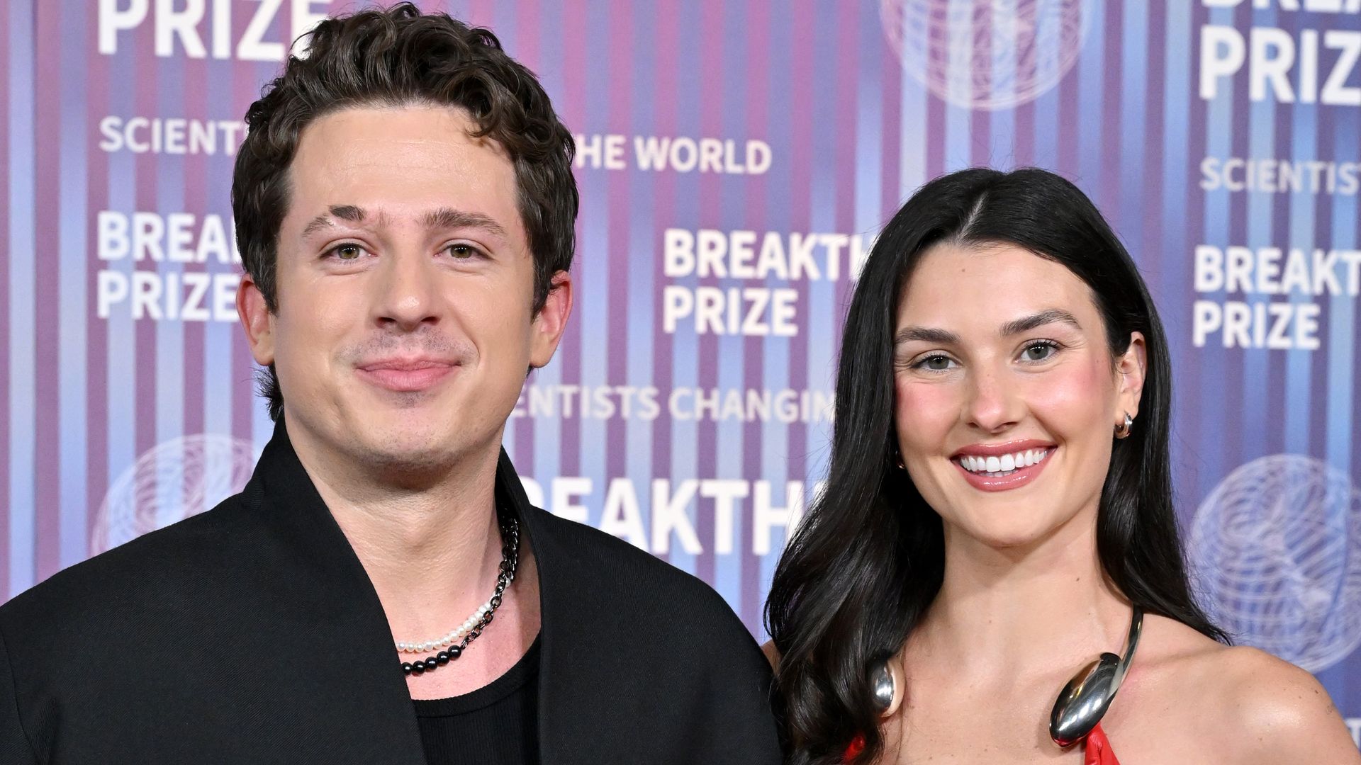 Charlie Puth and Brooke Sansone attend the 10th Annual Breakthrough Prize Ceremony