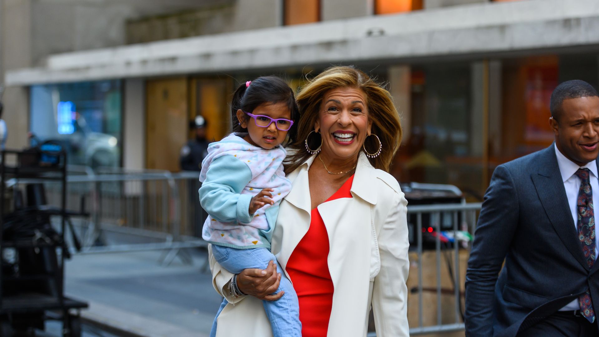 Hoda Kotb and daughter Haley Joy on the Today Show Monday, October 21, 2019