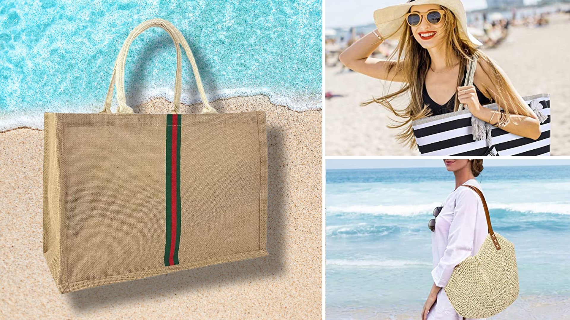 Chanel Large Waterproof Beach Tote Bag