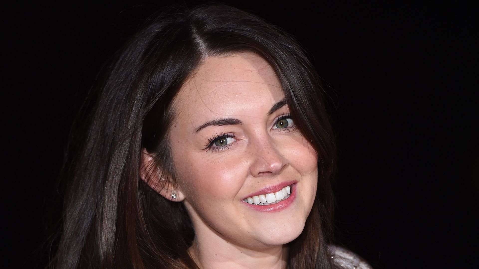 Lacey Turner models totally sheer ab-baring second wedding dress – and bare feet