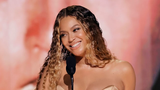 Beyoncé accepts the Best Dance/Electronic Music Album award for Renaissance onstage during the 65th GRAMMY Awards at Crypto.com Arena on February 05, 2023 in Los Angeles, California